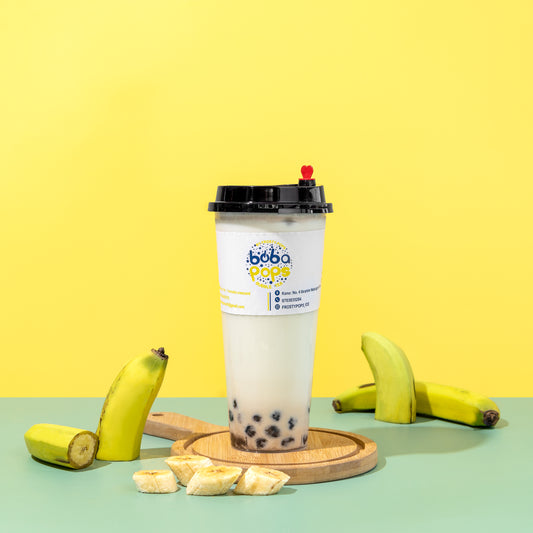 Green banana (milk tea)