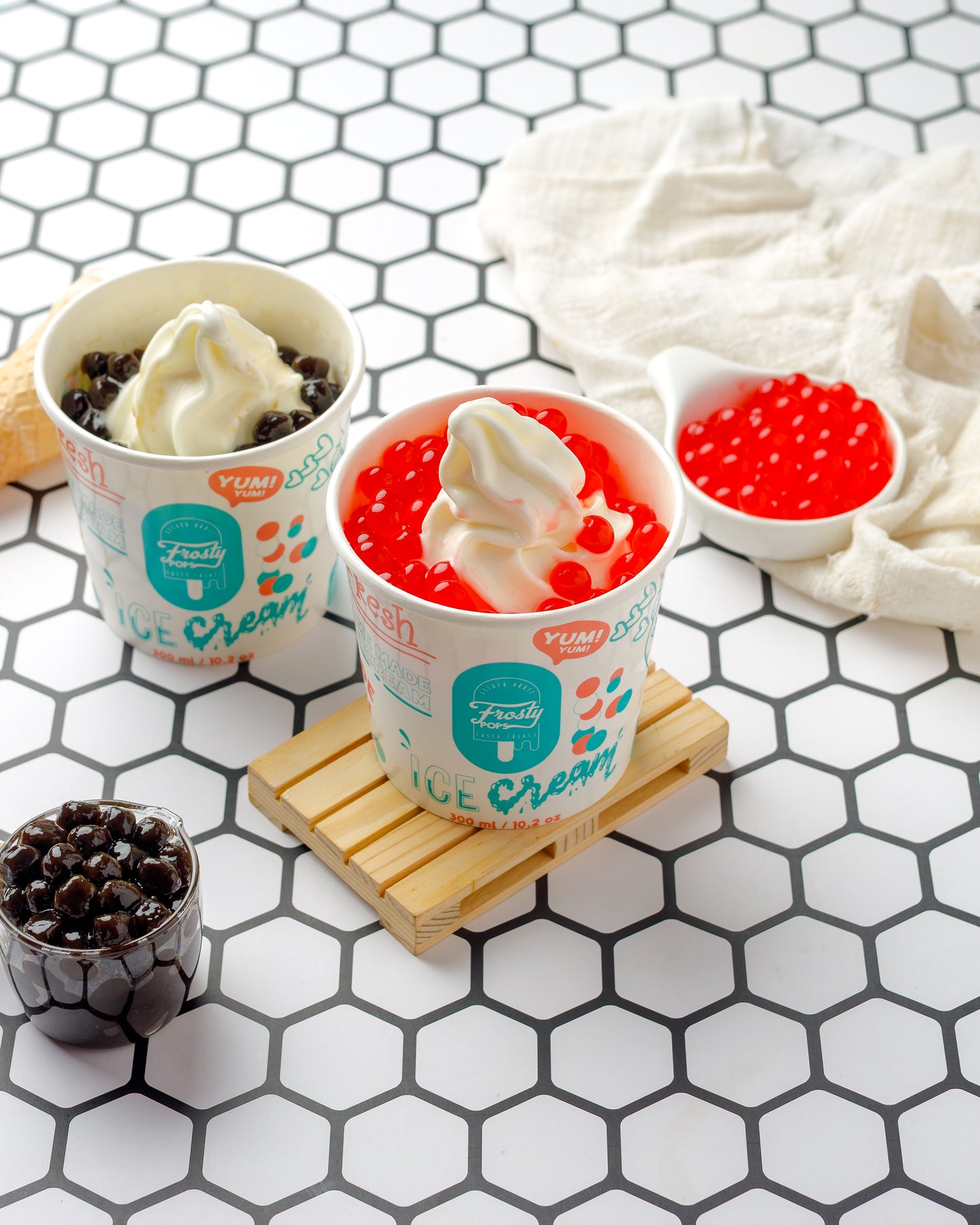 SOFT-SERVE & TAPIOCA/BOBA